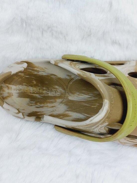 Merrell Men\'s Mud Green Hydro Moc Slip-On Water Casual Clogs Size 9 main image 5
